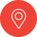 Map pin icon representing physical office location