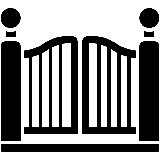 Icon showing access-restricted vehicle storage