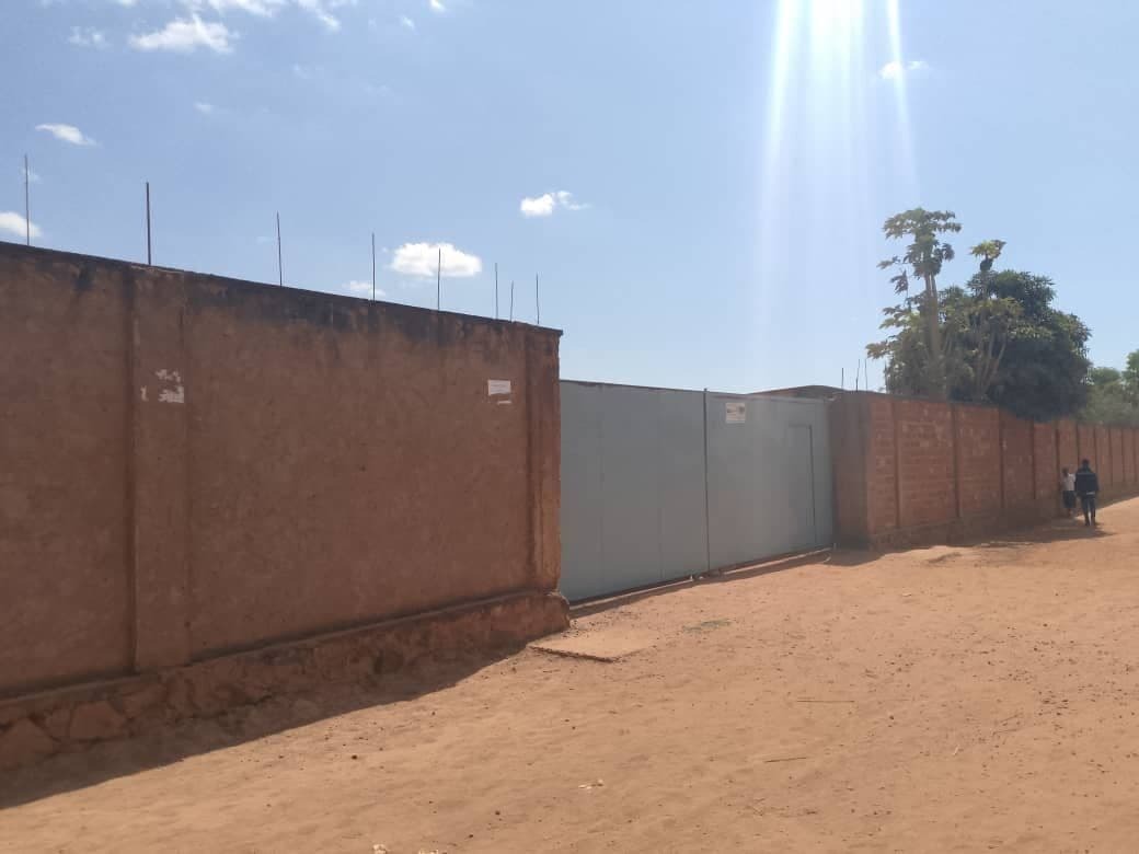 911 ER’s storage yard with electric fencing and secure walls